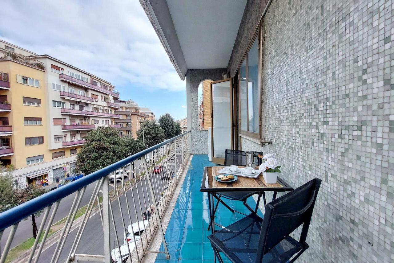 4Bnb - Cozy Albornoz Flat Rome Buitenkant foto