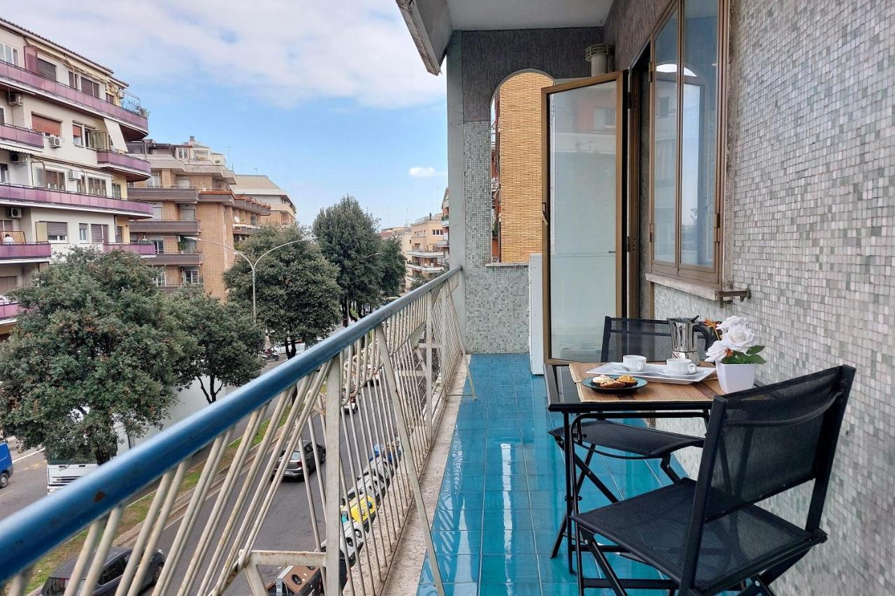 4Bnb - Cozy Albornoz Flat Rome Buitenkant foto