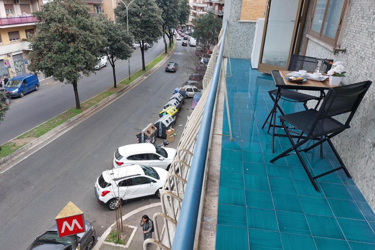 4Bnb - Cozy Albornoz Flat Rome Buitenkant foto