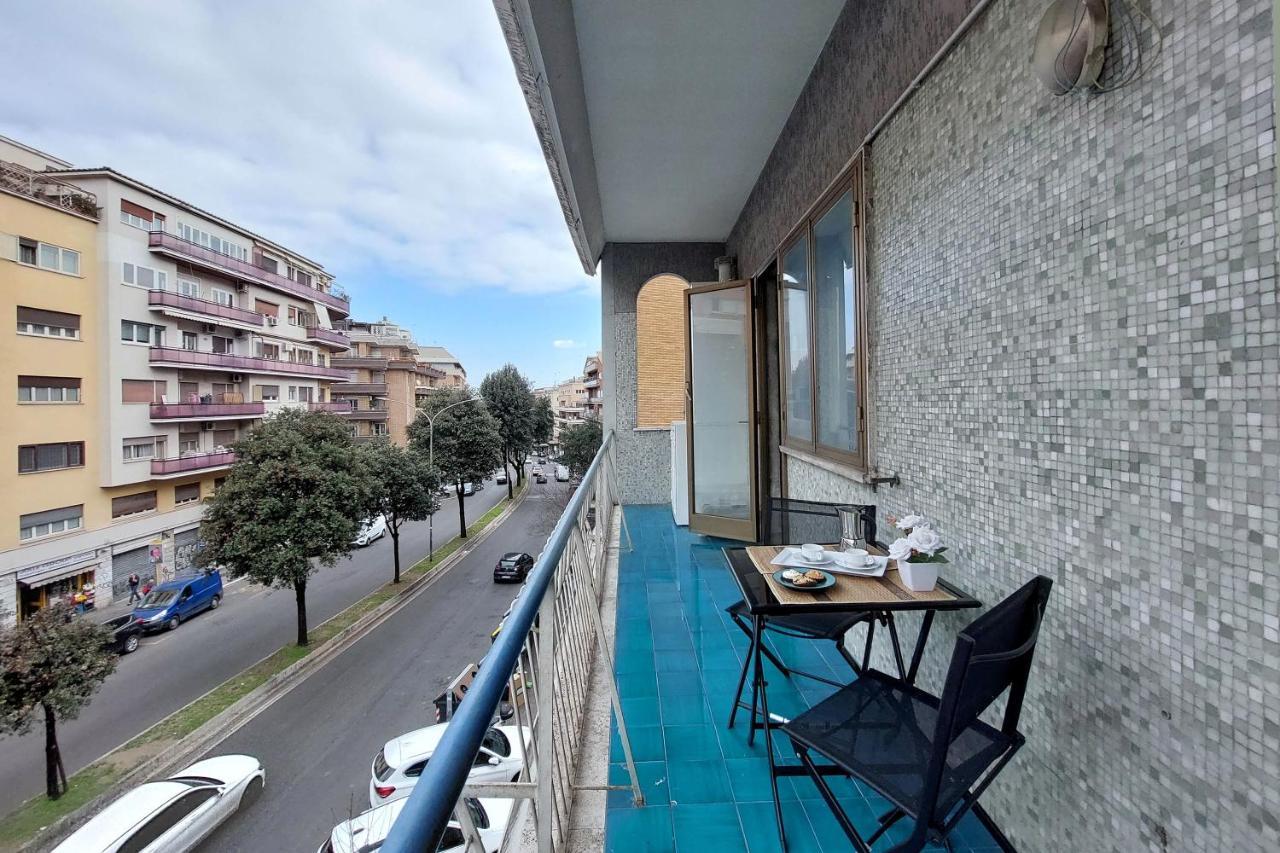 4Bnb - Cozy Albornoz Flat Rome Buitenkant foto
