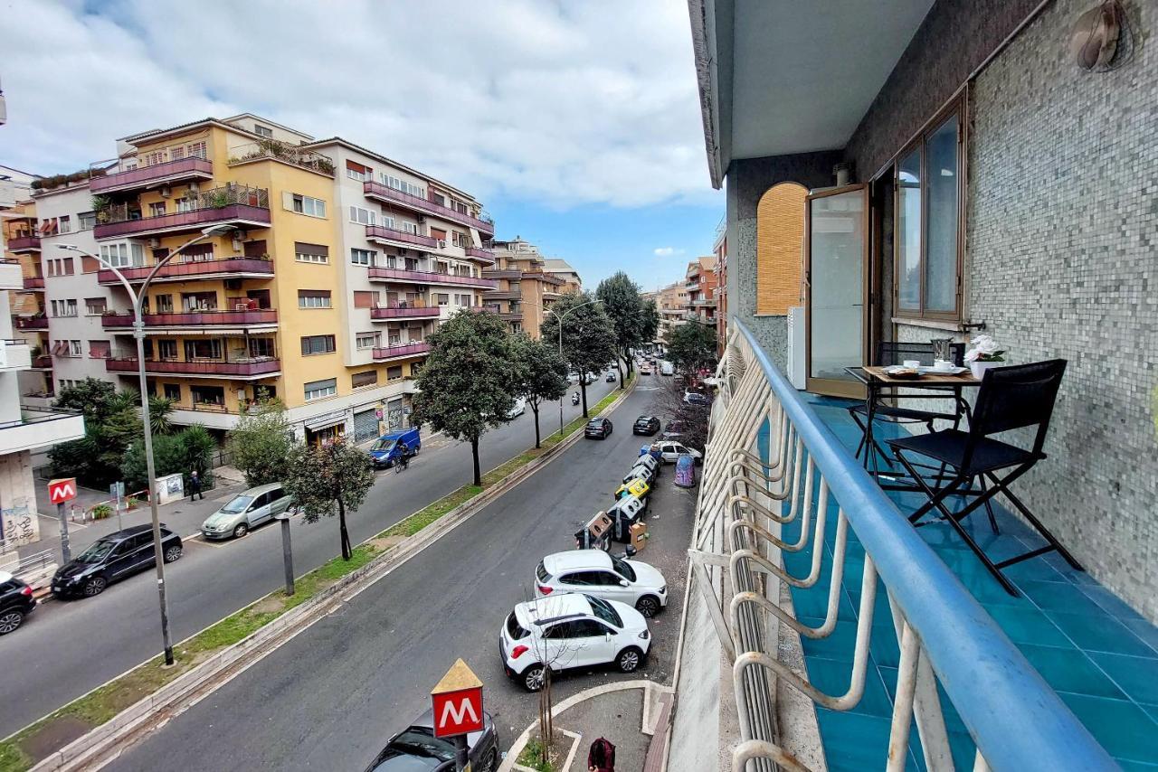 4Bnb - Cozy Albornoz Flat Rome Buitenkant foto