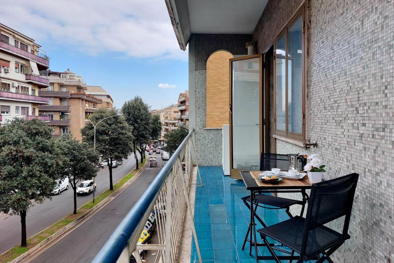 4Bnb - Cozy Albornoz Flat Rome Buitenkant foto