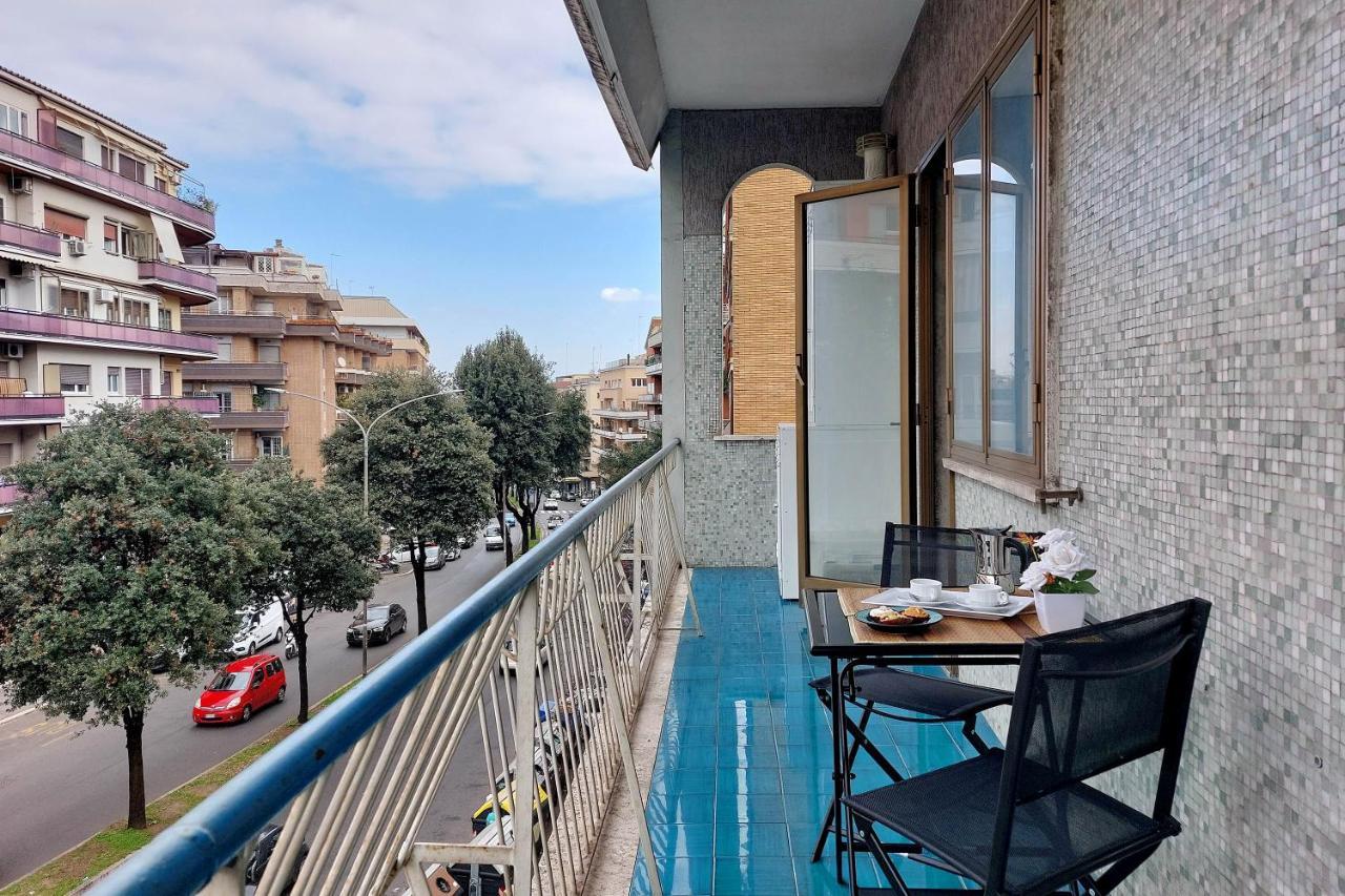 4Bnb - Cozy Albornoz Flat Rome Buitenkant foto