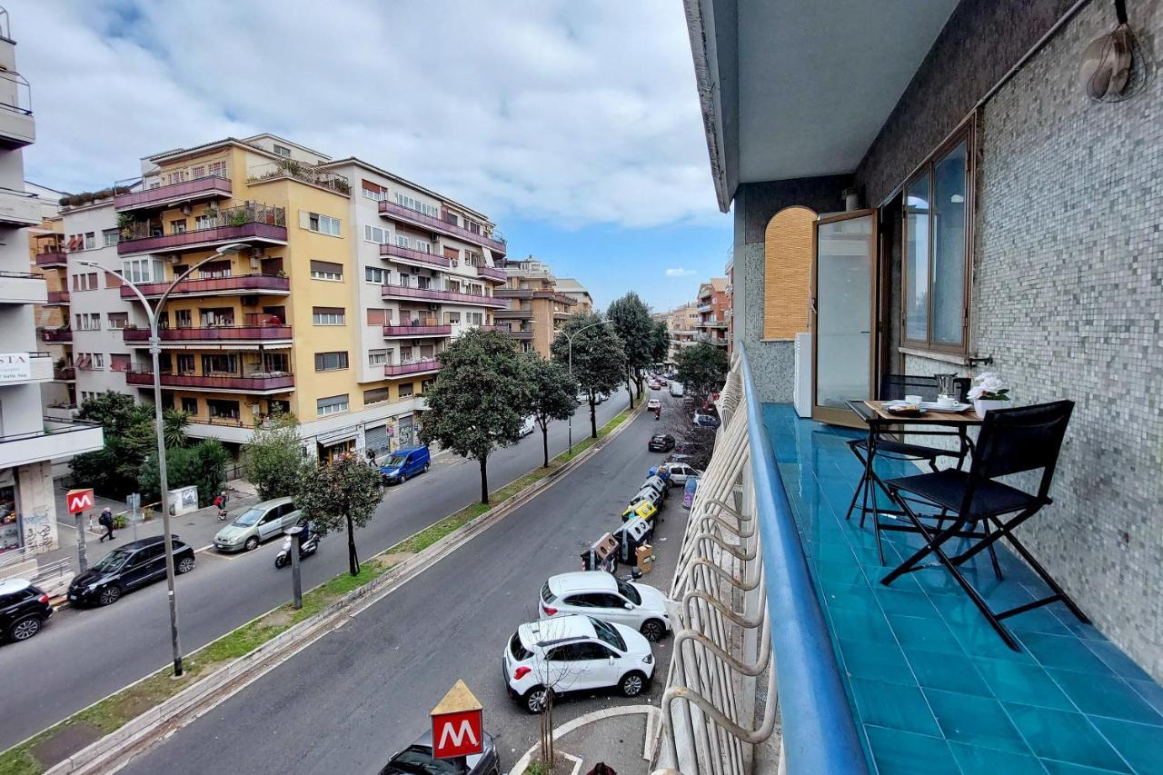 4Bnb - Cozy Albornoz Flat Rome Buitenkant foto