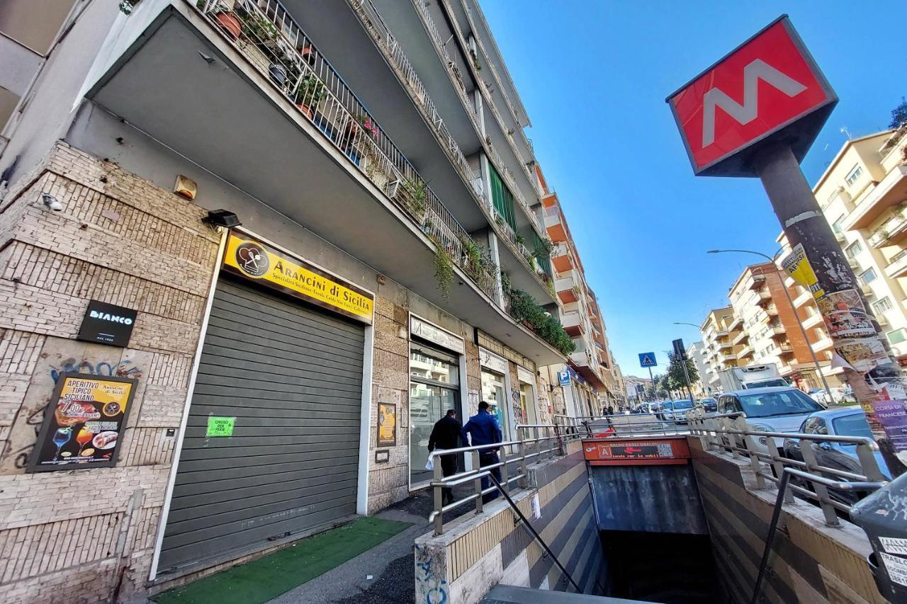 4Bnb - Cozy Albornoz Flat Rome Buitenkant foto
