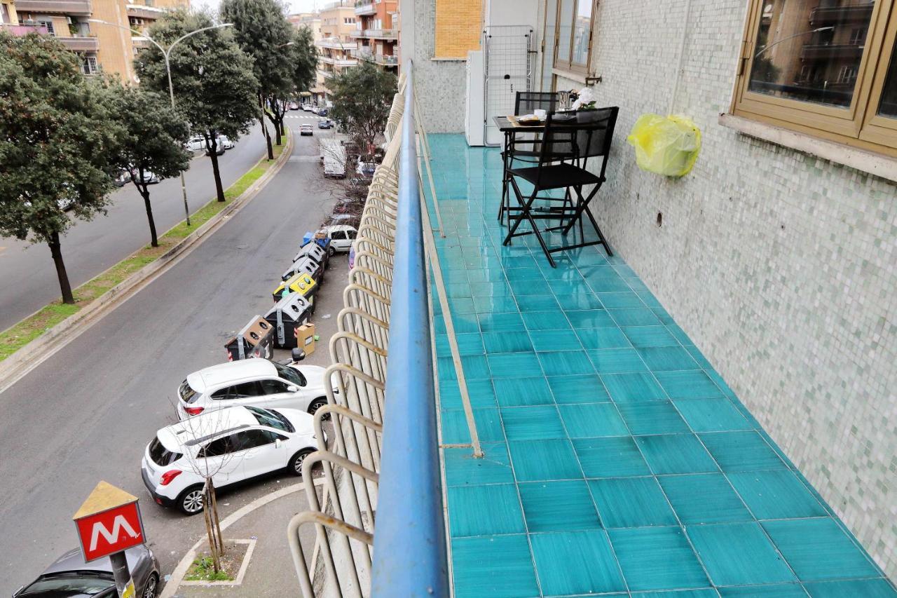 4Bnb - Cozy Albornoz Flat Rome Buitenkant foto