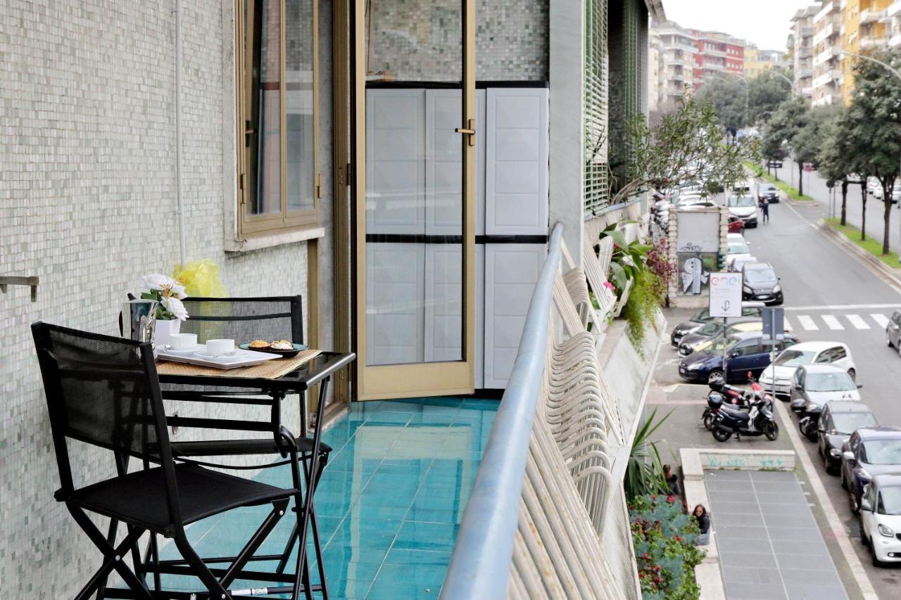 4Bnb - Cozy Albornoz Flat Rome Buitenkant foto